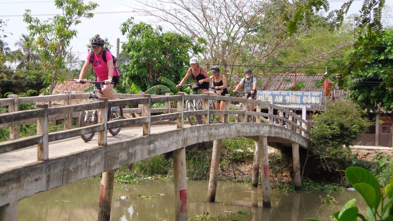 Bike Trip Mekong Delta Saigon to Chau Doc 5 Days